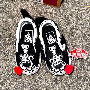 NWT Toddler puppy Vans